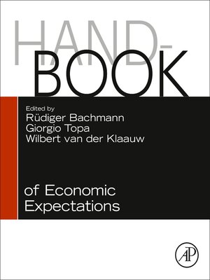 cover image of Handbook of Economic Expectations